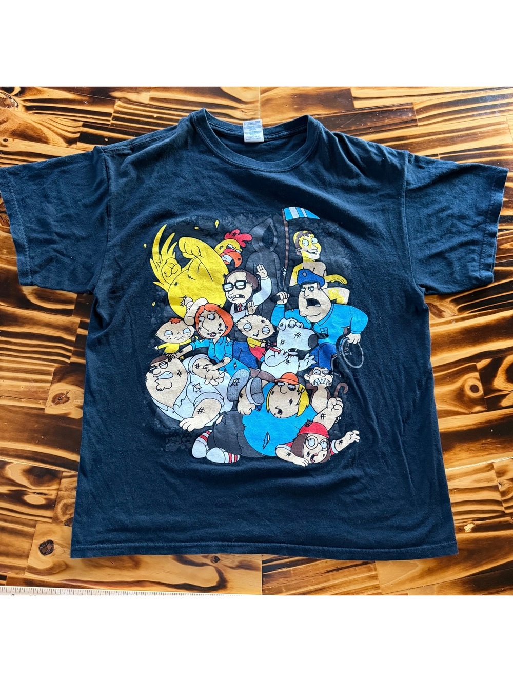 Family Guy black graphic T-shirt